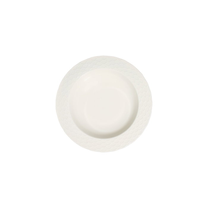 Hermia Costa Costa 24 Ytkm Juego de Cena de 24 Piezas Blanco